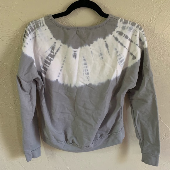 Cropped tie-dye Sweatshirt - Picture 2 of 2